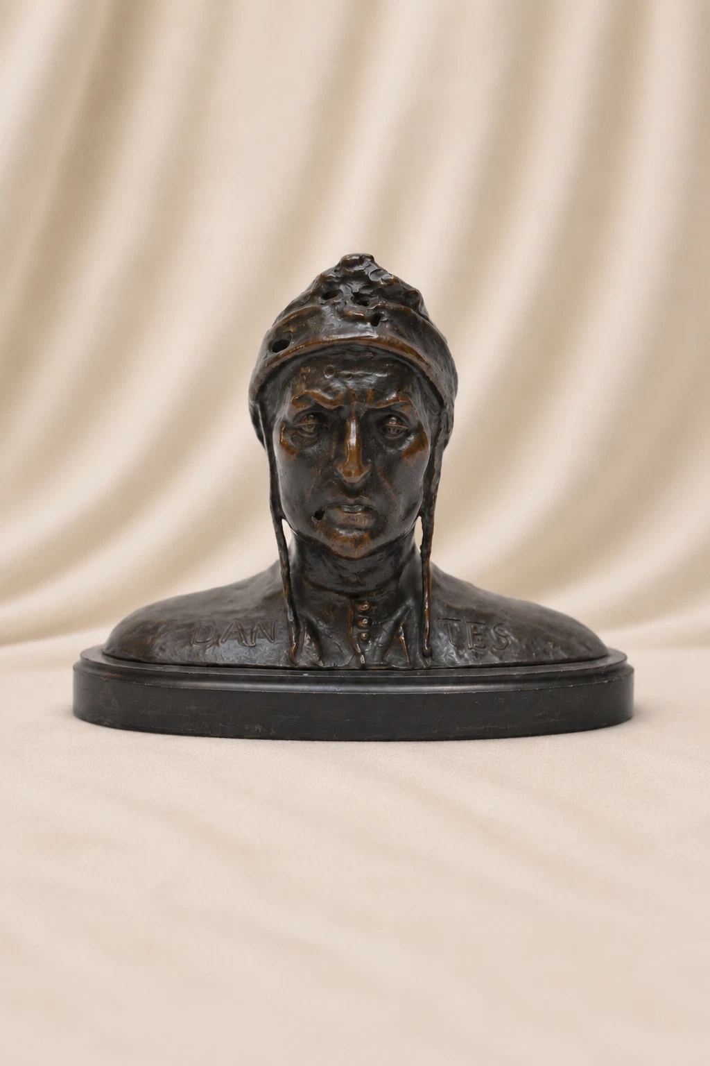 Bronze Bust of Dante Alighieri